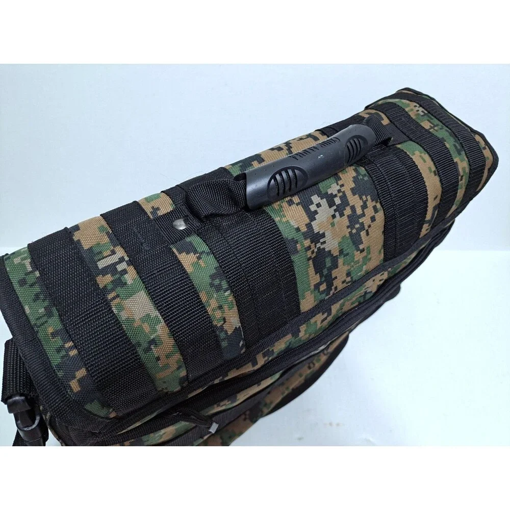 Code Alpha Laptop Tactical Messenger Military Bag Digital Green Camo Molle
